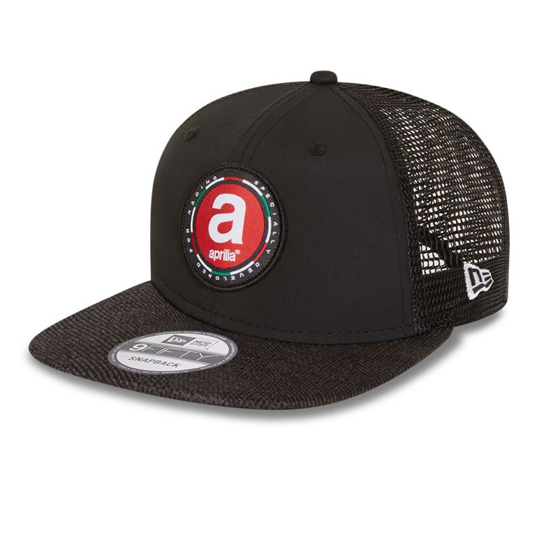 Gorras New Era Truckers Negros - Piaggio Enginee Fit 41576ECRX